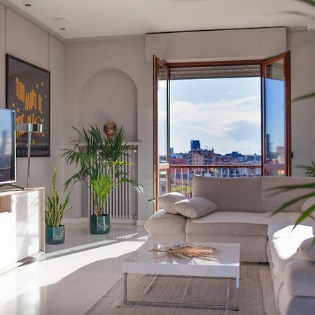 Stelvio Rooftop - Penthouse Skyline With Terrace And Jacuzzi Milan Bagian luar foto